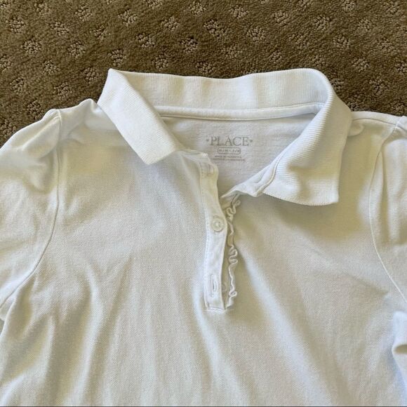 The Children’s Place Uniform Jumper and Ruffle Piqué Polo Size 6X/7 7/8 - Picture 8 of 14